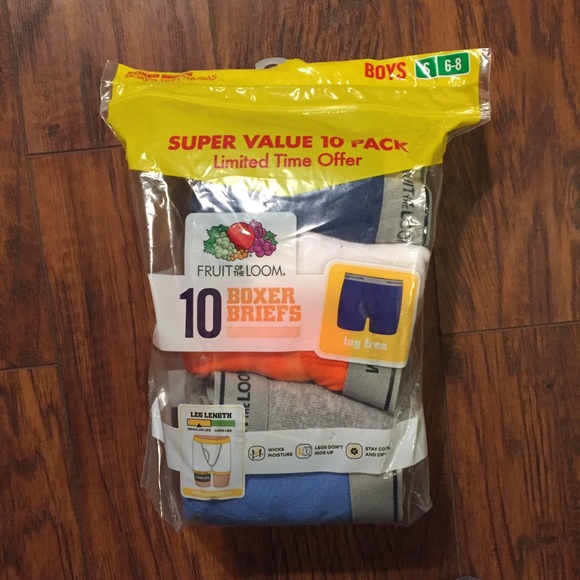 Fruit of the Loom Other - NWT Boys Fruit of the Loom Boxer Briefs Value Pack